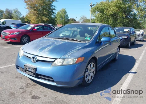 2007 Honda Civic Lx from USA, damaged, VIN 2HGFA16557H503675